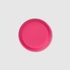 Hot Pink Small Paper Plates