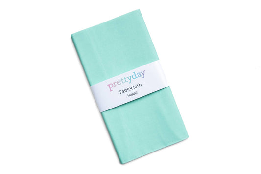Mint Pastel Paper Party Tablecloth