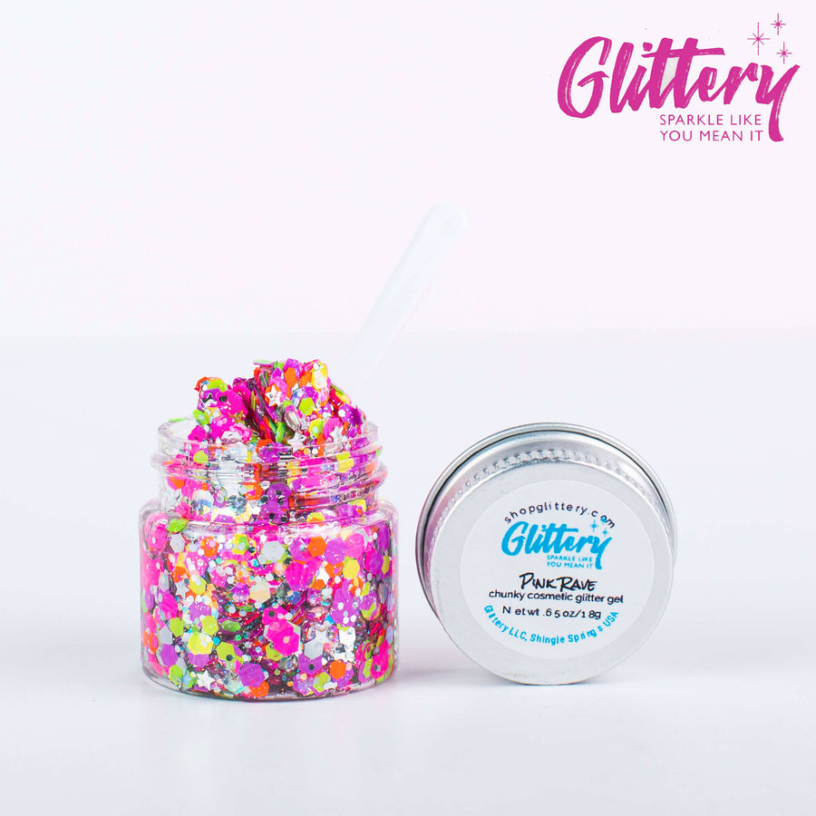 Face & Body Glitter Gels