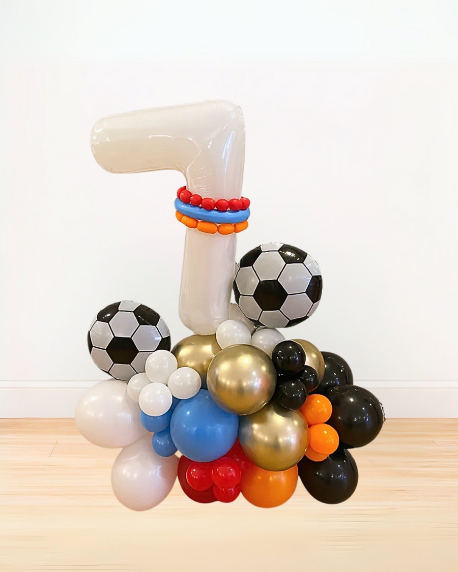 Birthday MVP Balloon Stack