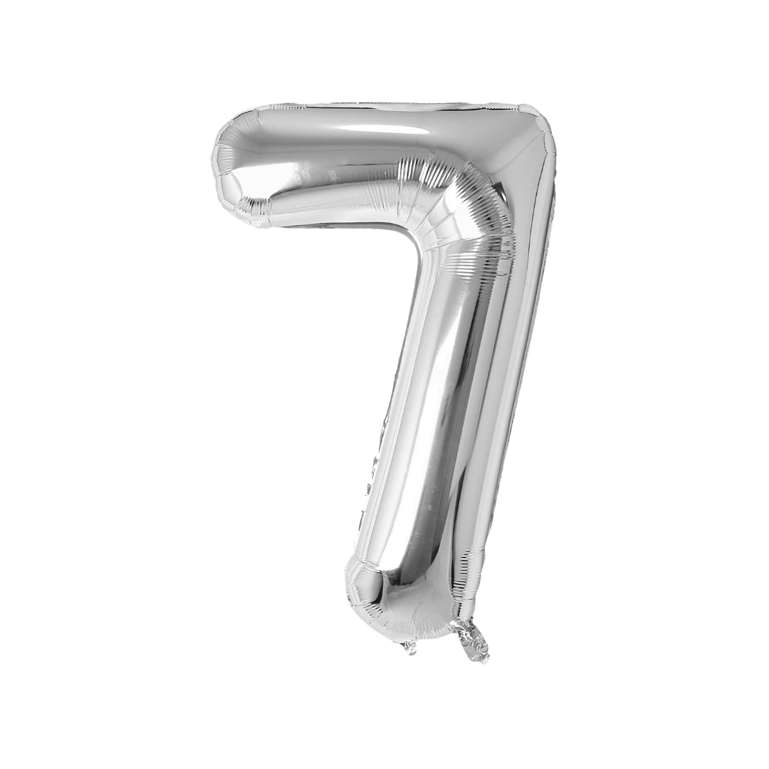 Silver Mylar Number