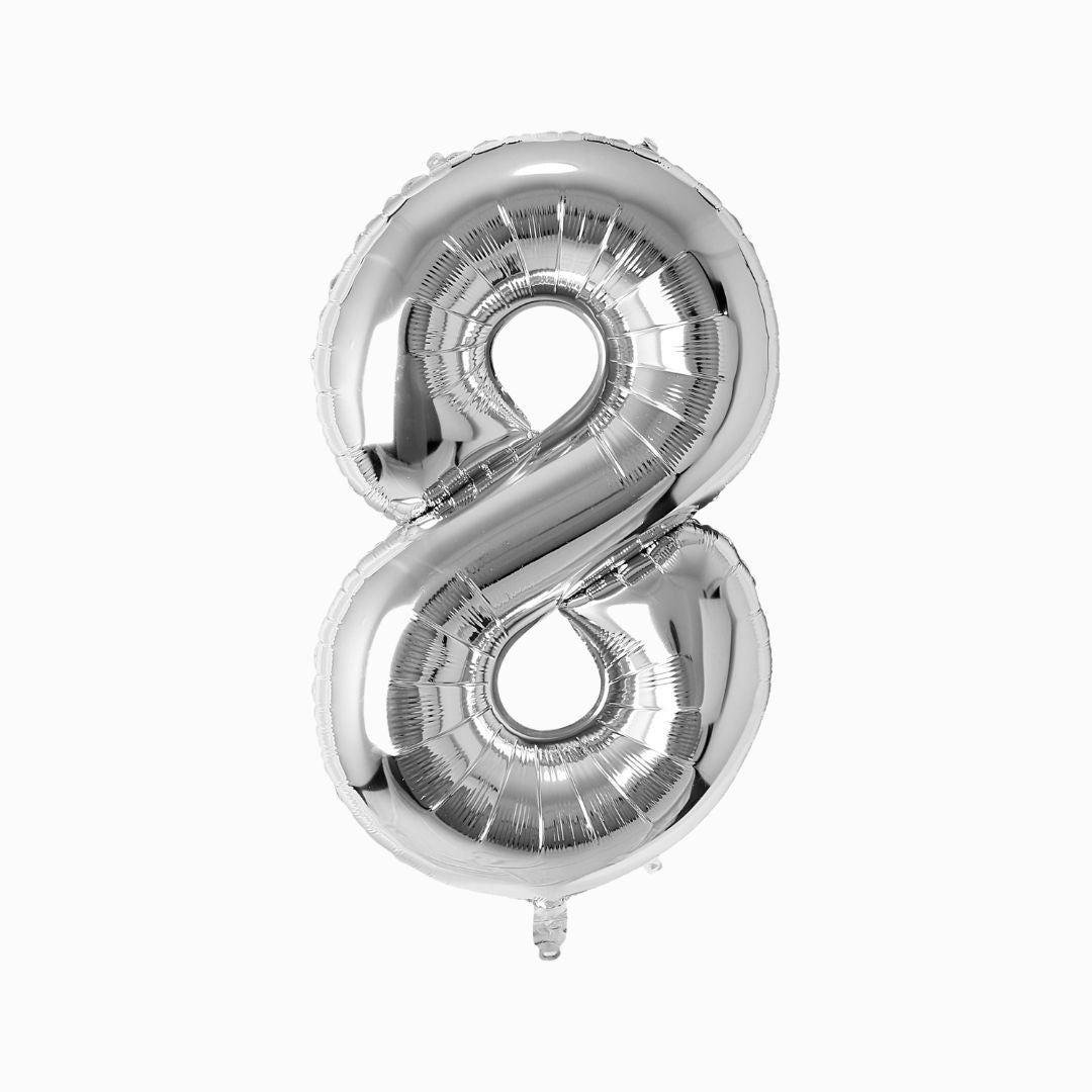 Silver Mylar Number