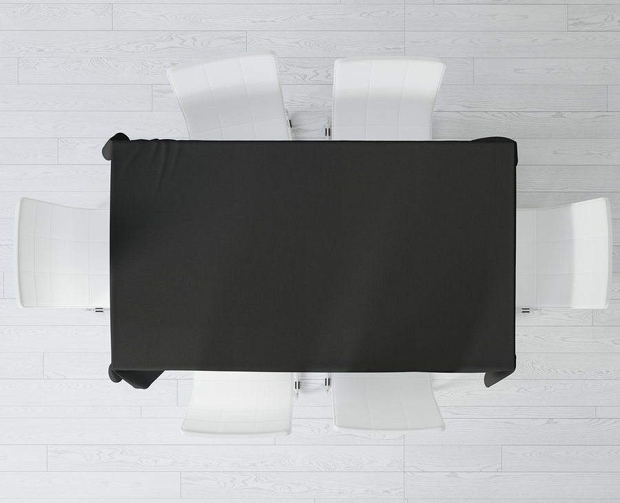 Black Paper Party Tablecloth