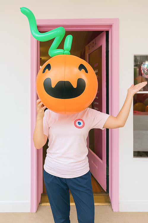 Pumpkin Head Balloon