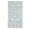 Floral Menorah Dinner Napkin