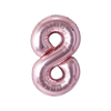 Rose Gold Mylar Number