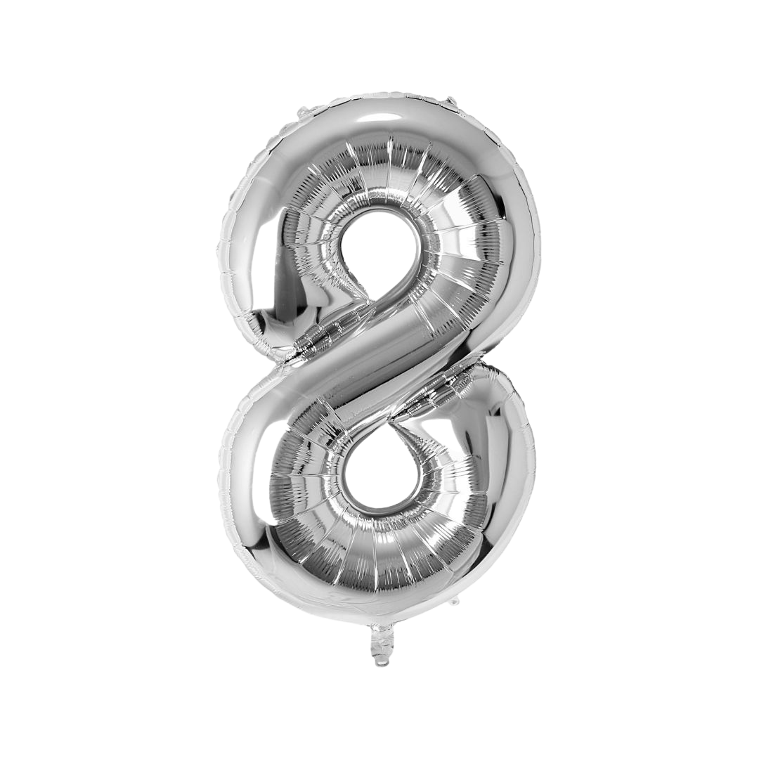 Silver Mylar Number