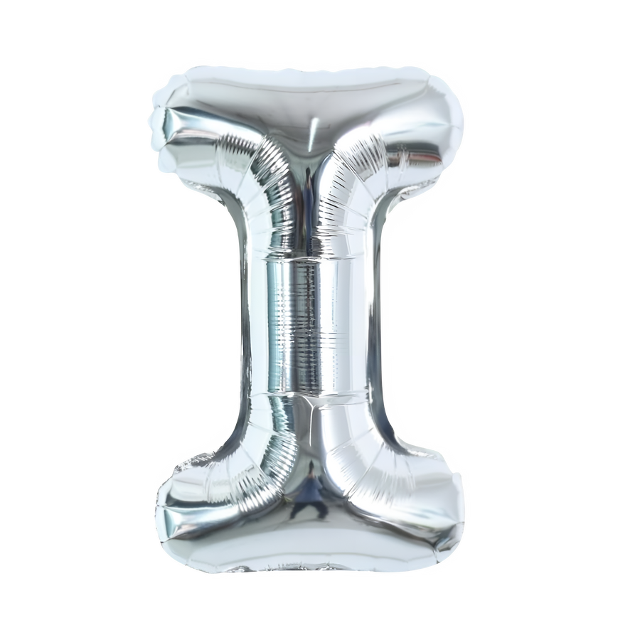 Silver Mylar Letter