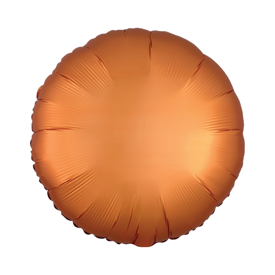 Amber Orange Circle Balloon