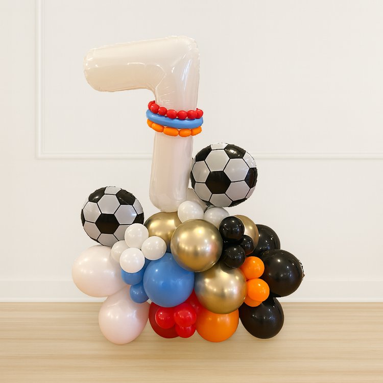 Birthday MVP Balloon Stack