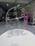 Silver Cupcake Ferris Wheel