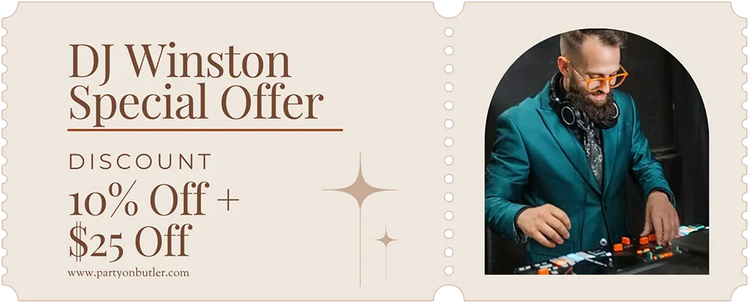 DJ Winston Special Offer