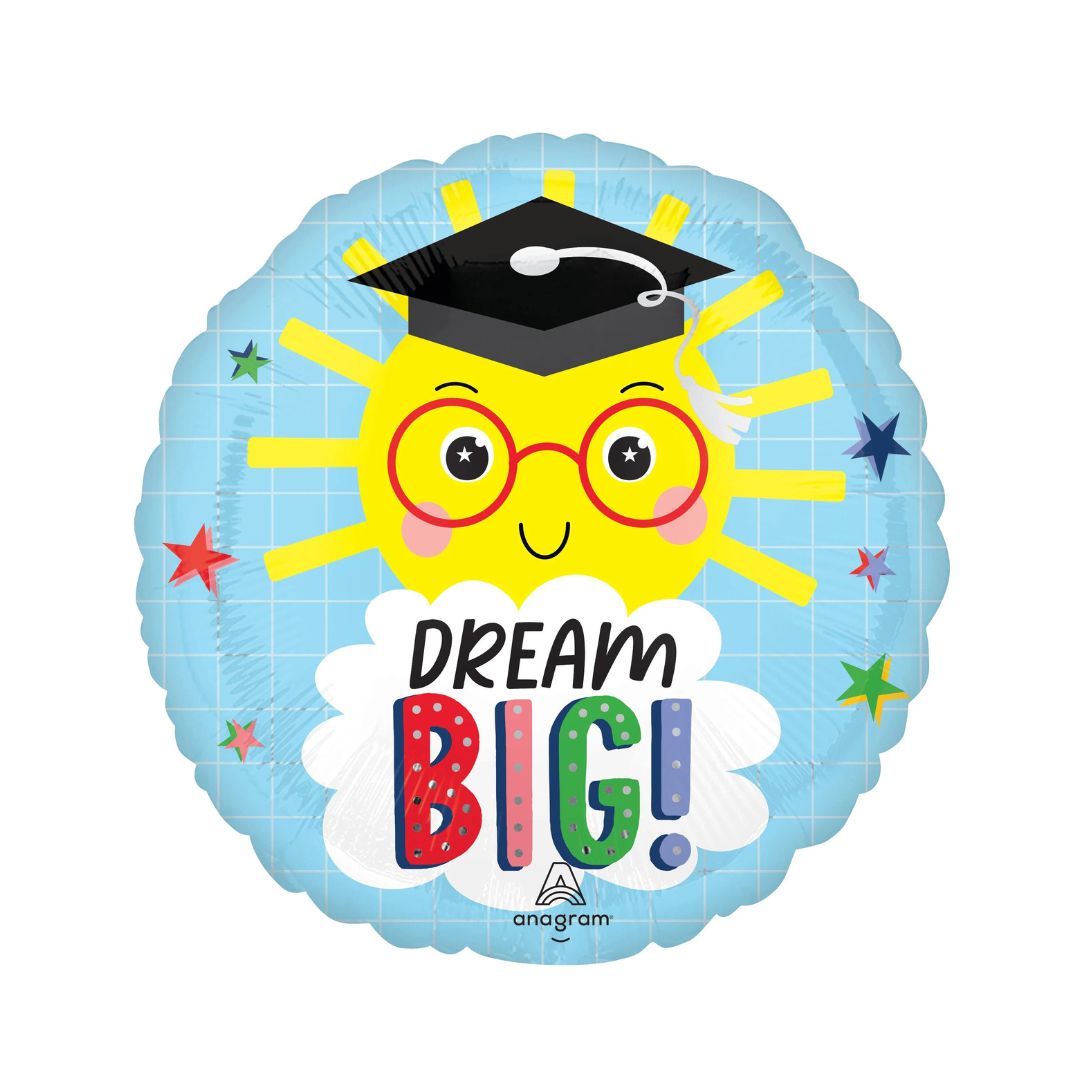 Dream Big Grad Balloon | Available Today | Pittsburgh – Party on Butler