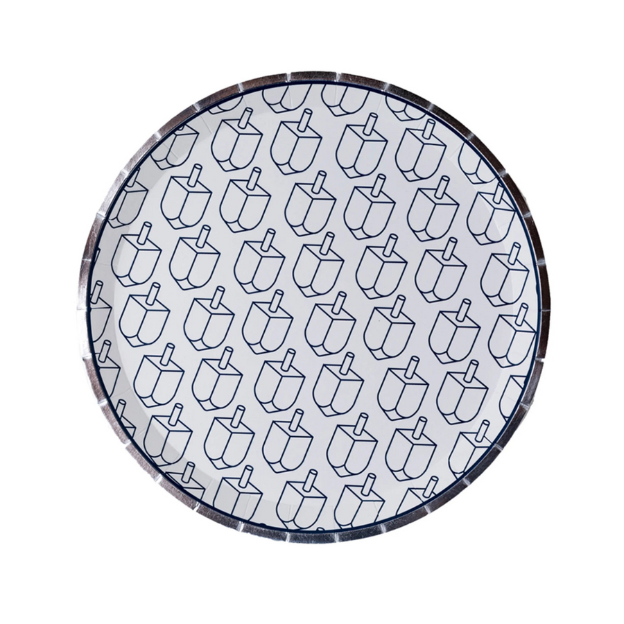 Dreidel Dinner Plates