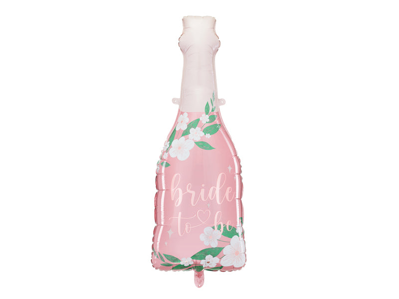 Bride To Be Bottle Mylar Balloon