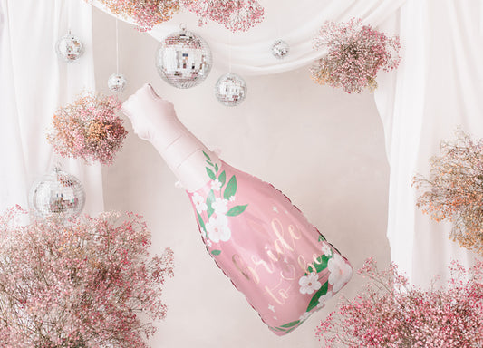 Bride To Be Bottle Mylar Balloon