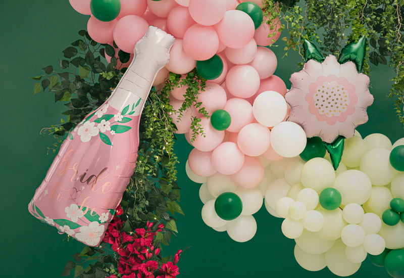 Bride To Be Bottle Mylar Balloon
