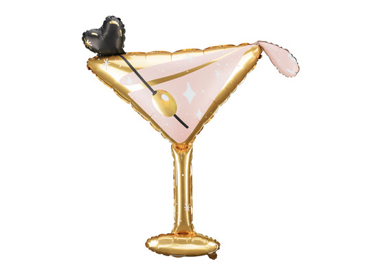 Martini Glass Mylar Balloon