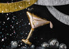 Martini Glass Mylar Balloon