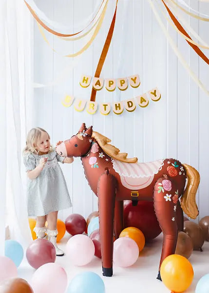 Standing Mylar Horse Balloon