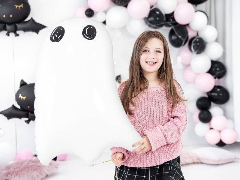 Classic White Ghost Mylar Balloon