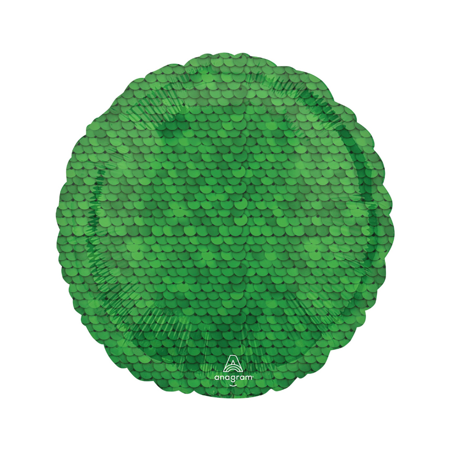 Forest Green Sequins Balloon
