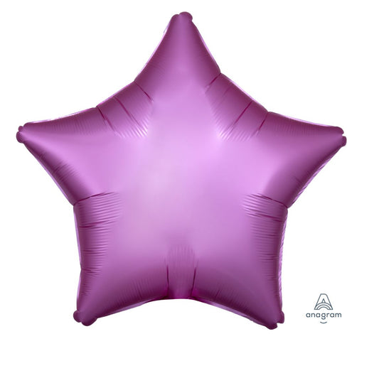 18" Flamingo Pink Star Balloon