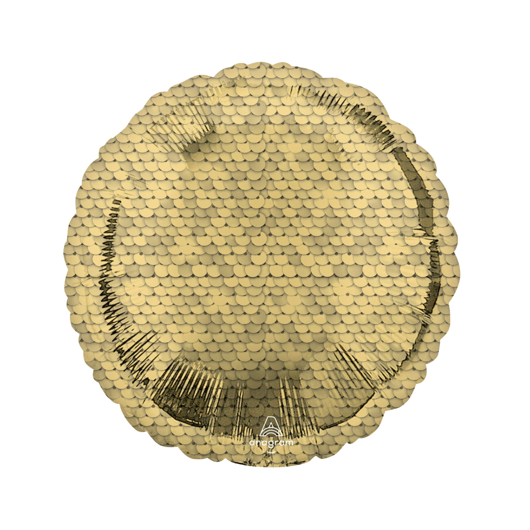 Glitter Gold Sequins Balloon