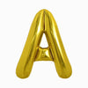 Gold Mylar Letters