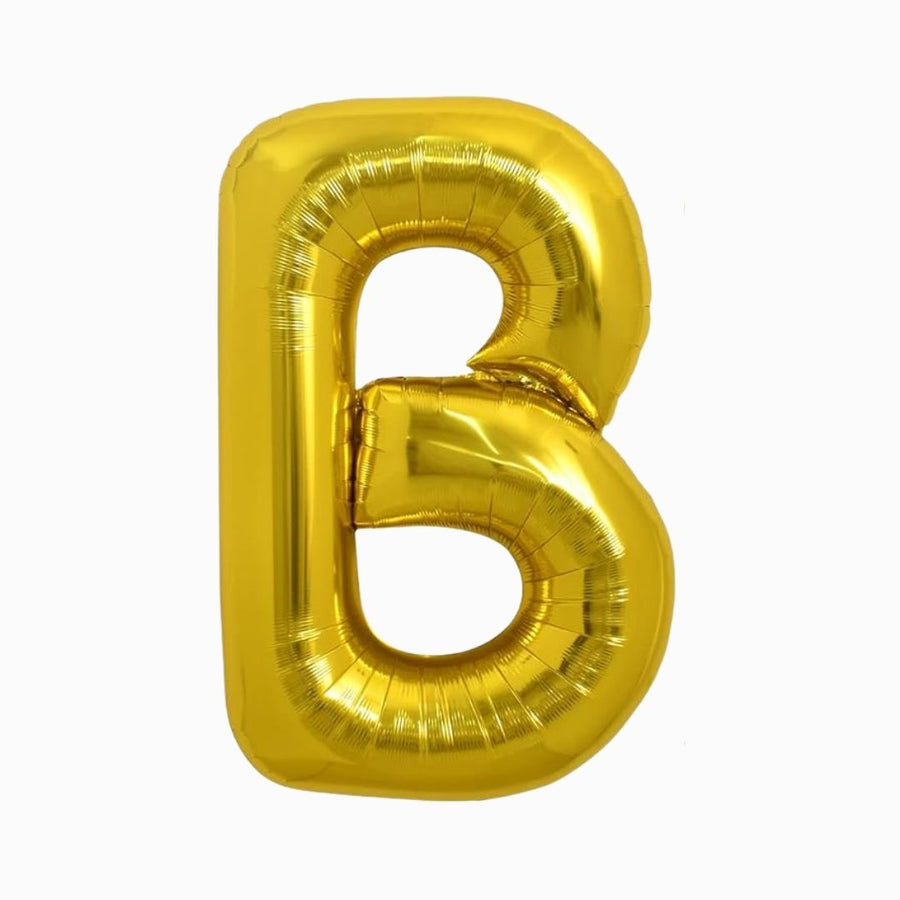 Gold Mylar Letters