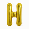 Gold Mylar Letters