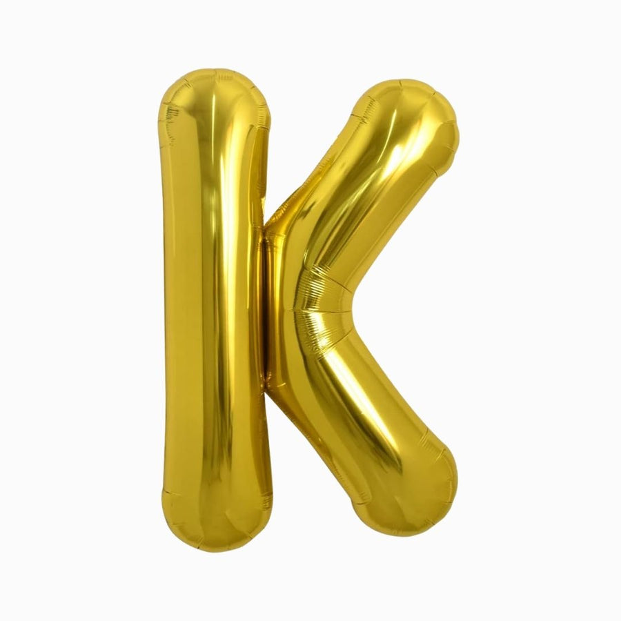 Gold Mylar Letters