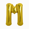 Gold Mylar Letters