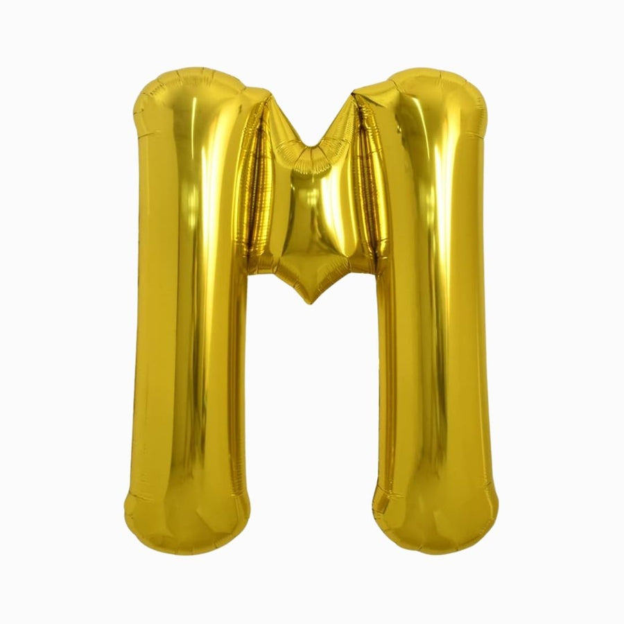 Gold Mylar Letters