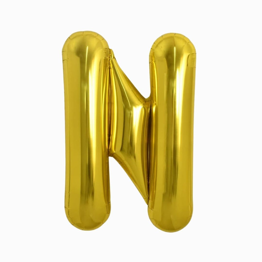 Gold Mylar Letters