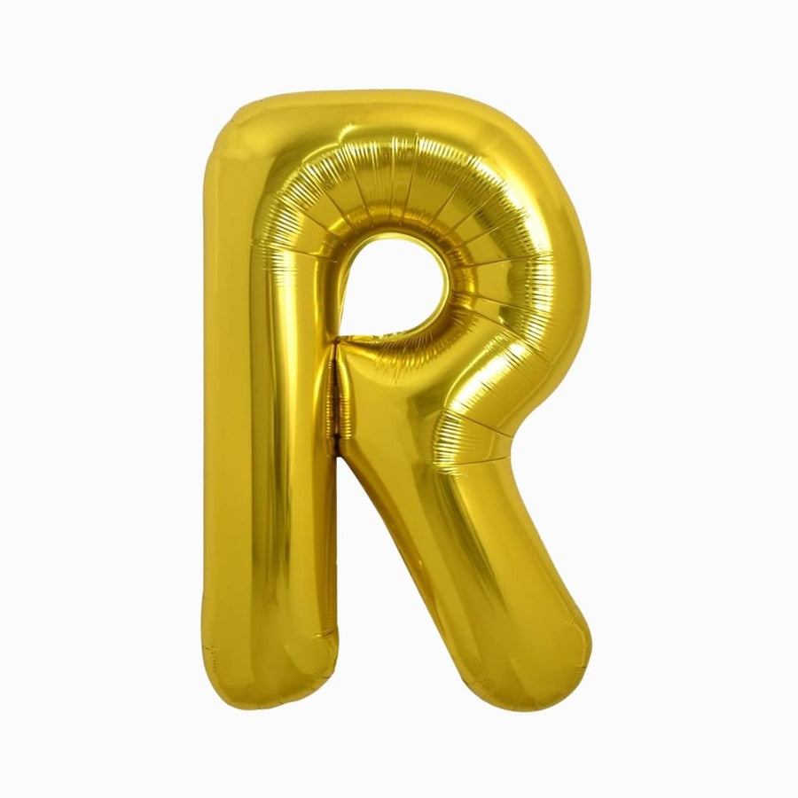 Gold Mylar Letters