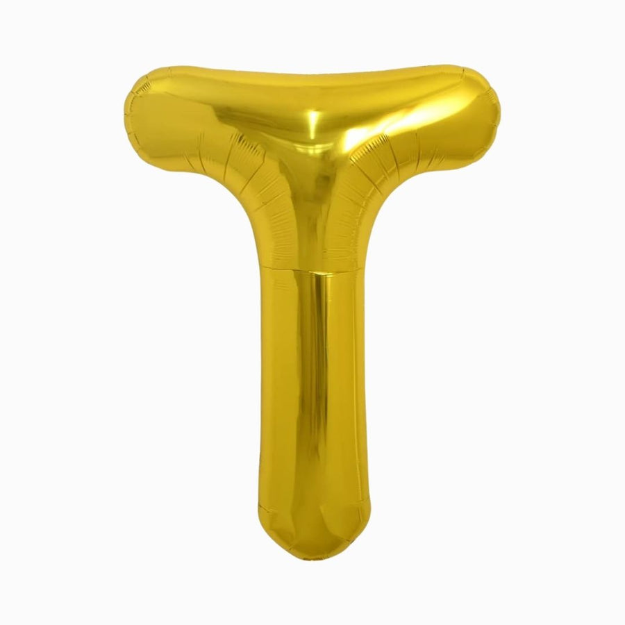 Gold Mylar Letters