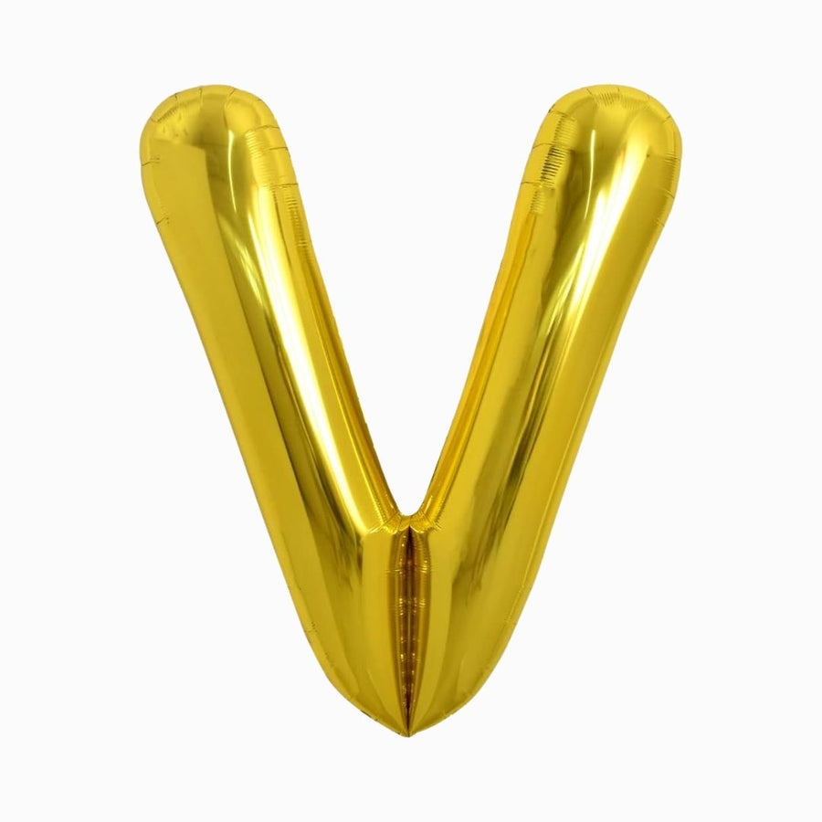Gold Mylar Letters