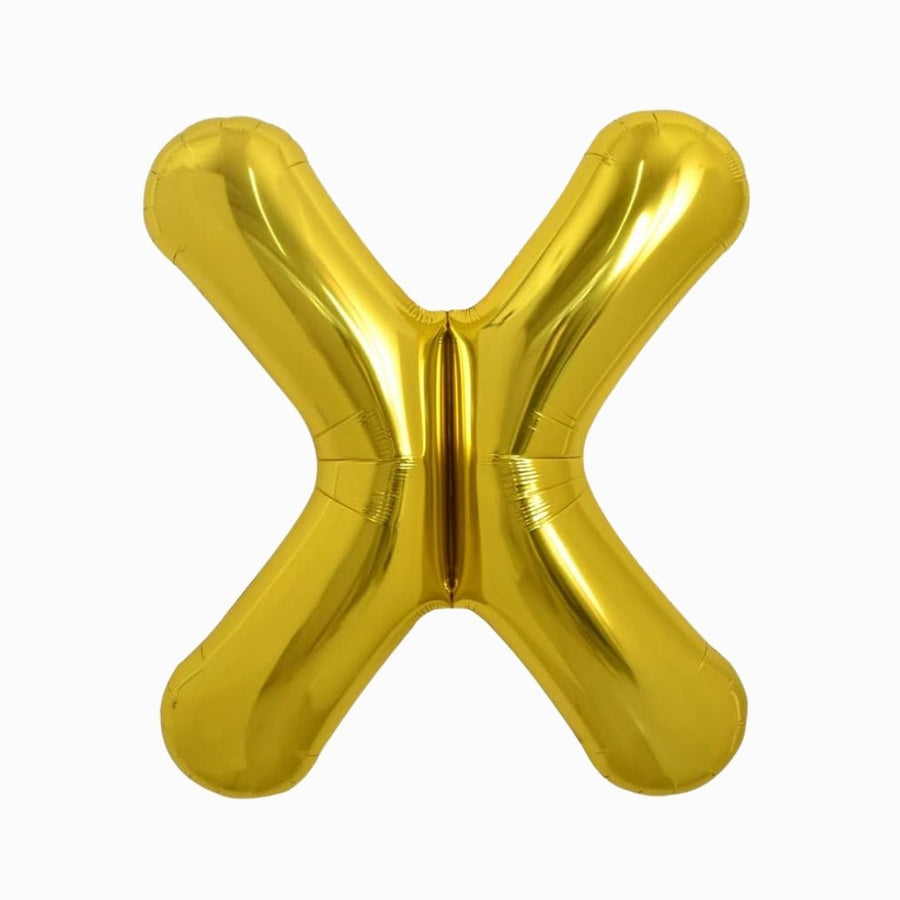 Gold Mylar Letters