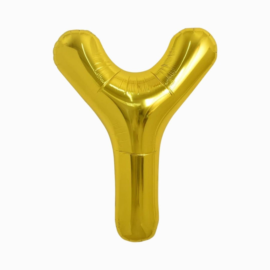 Gold Mylar Letters