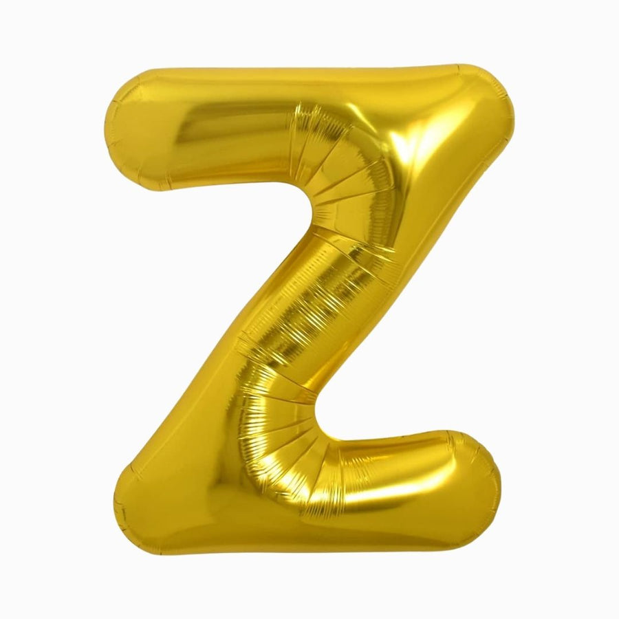 Gold Mylar Letters