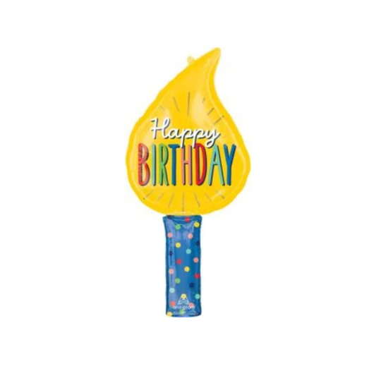 Happy Birthday Candle Balloon