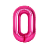 Hot Pink Mylar Number