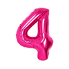 Hot Pink Mylar Number