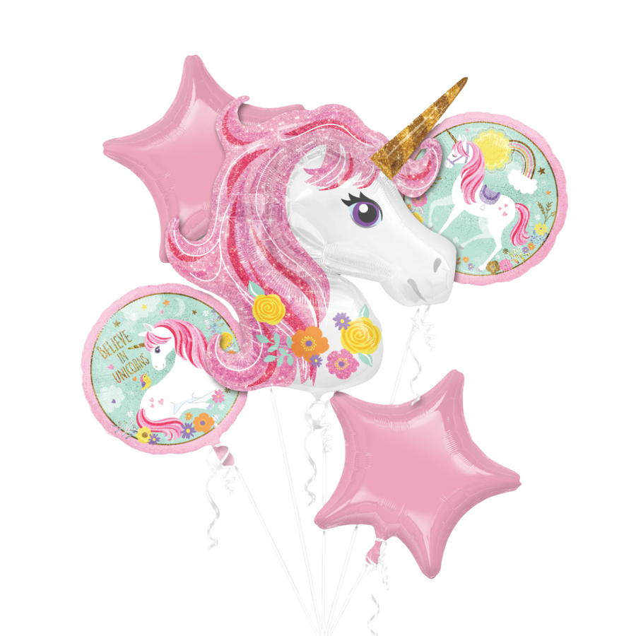 Magical Unicorn Balloon Bundle