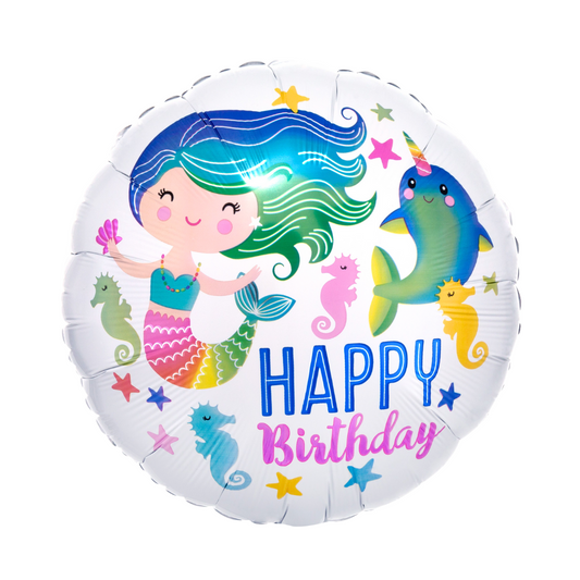 Mermaid Happy Birthday