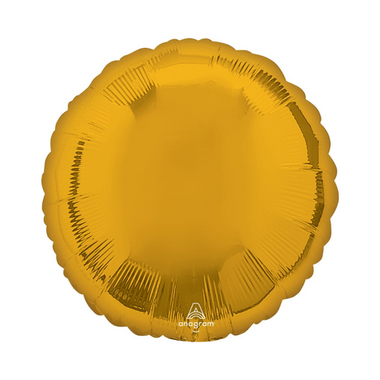 Metallic Gold Circle Balloon