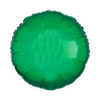 Metallic Green Circle Balloon