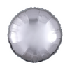 Metallic Silver Circle Balloon