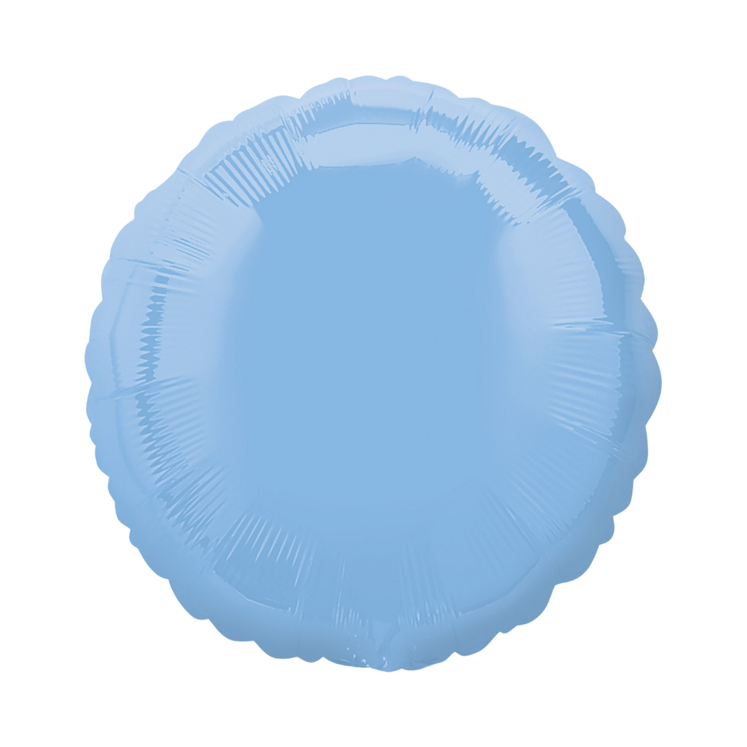 Pastel Blue Circle Balloon